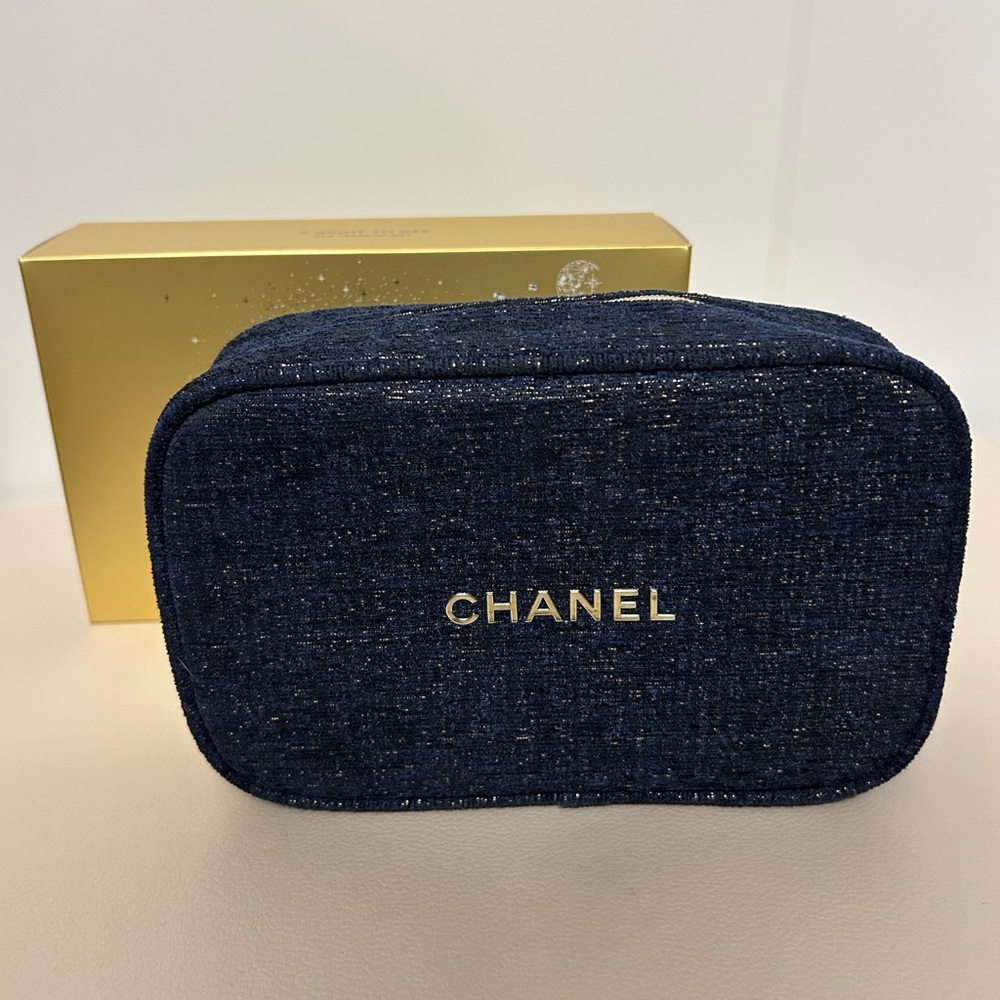 CHANEL cosmetic pouch